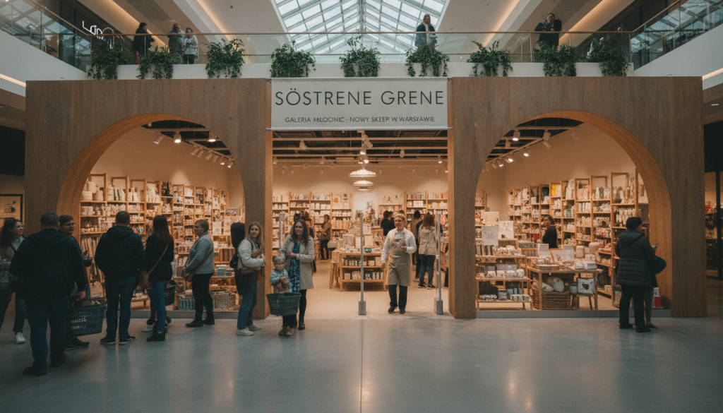 Søstrene Grene w Galerii Młociny: nowy sklep w Warszawie